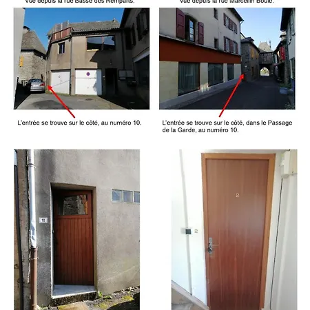 Lägenhet T3 Cosy Avec Grand Balcon Montsalvy